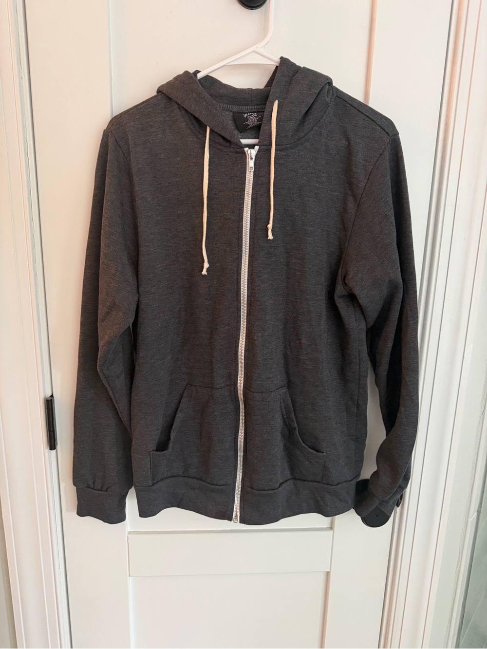 Men's True Classic Charcoal Zip Hoodie Sweatshirt